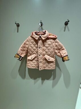 Burberry Kids Jacket peach pink - 3